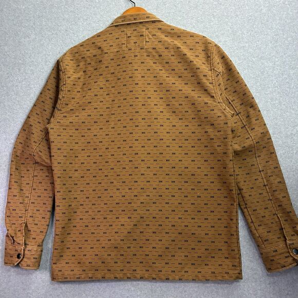 Nomad by Craft+Flow Tobacco Aztec Geo Twill Shirt Jacket Men’s Size L - Picture 5 of 6